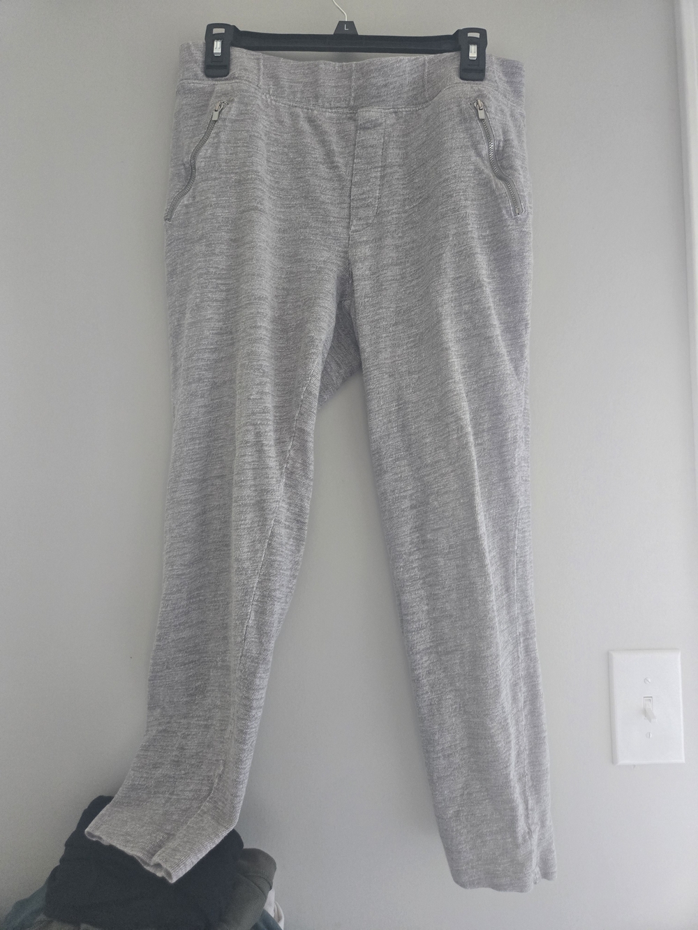 GAP Gray Casual Zip-Pocket Pants MEDIUM